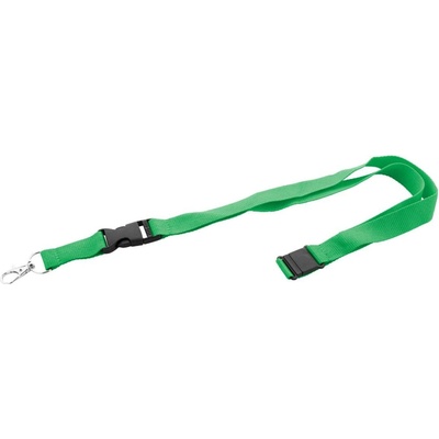 Snúrka na krk Revent Plus RPET lanyard zelená