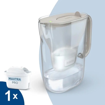 BRITA Style Essential+1 Maxtra Pro PP филтърна кана (пясък) (1058041)