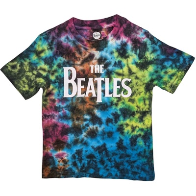 The Beatles Drop T Logo šedá