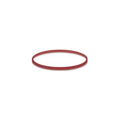 Gumička slabá červená 1mm priemer 8cm [50 g]
