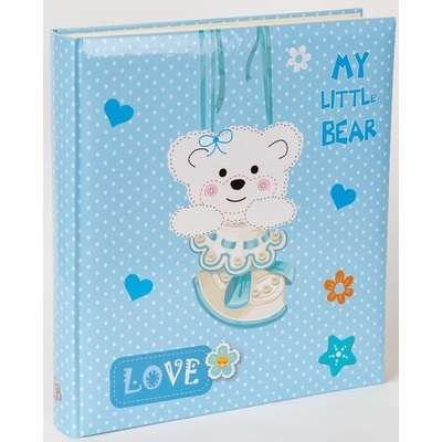 Gedeon Fotoalbum na fotorůžky DBCL-30 Teddy bear modrý - 2 POSLEDNÍ KUSY -
