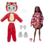 Mattel Barbie Cutie Reveal в костюм - котенце в червен костюм на панда (HRK23)