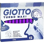GIOTTO Turbo Maxi Комплект маркери 5 mm Purple 12 бр (F456035)