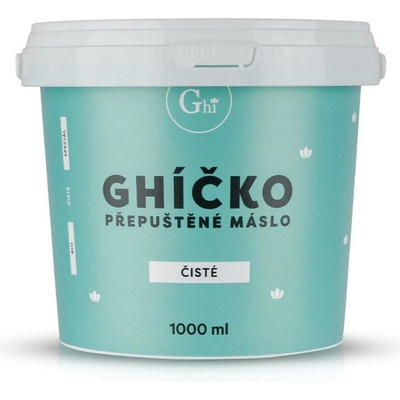 České Ghíčko Ghí Topené maslo 1 l