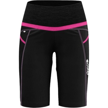 Crazy Idea dámske kraťasy Exit čierna