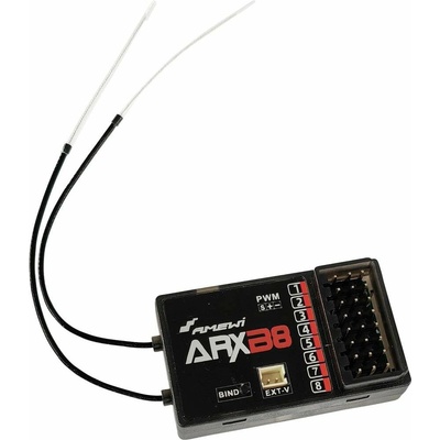 AMEWI ARXB8 8-kanálový RC prijímač s telemetriou pre ATXB8