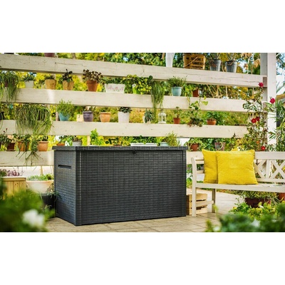 Keter Java 870 l rattan antracitový 236041