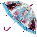 Frozen 7202 deštník dětský průhledný modrý