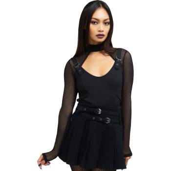 KILLSTAR дамска тениска с дълъг ръкав KILLSTAR - Techtrash - Черна - KSRA011905