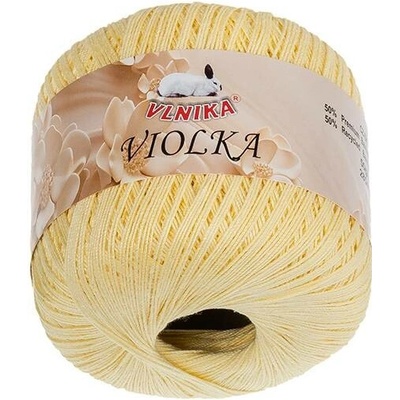Bellatex Příze Violka Žlutá 50 g, 285 m