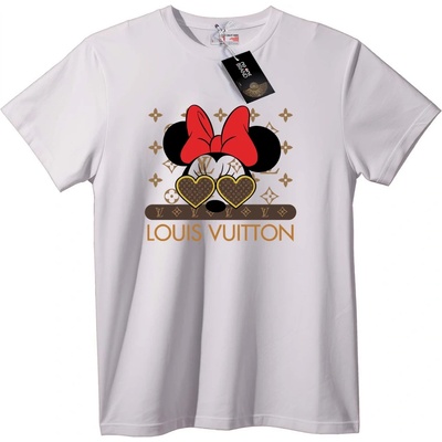 NOONEBRAND Тениска Minnie Mouse LV Лого - L, Black