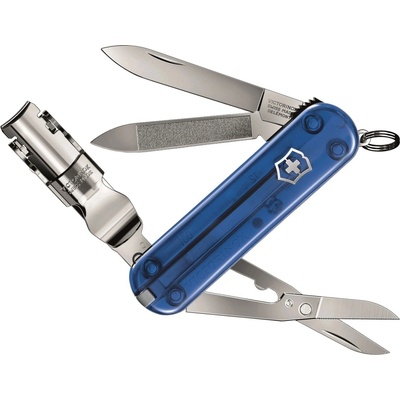 Victorinox Nail Clip 580 Blue Transparent