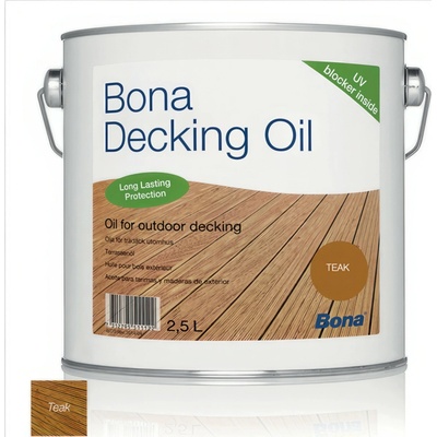 Bona Decking Oil 2,5 l Teak