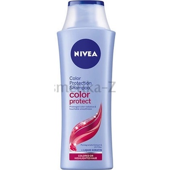 Nivea Hair Care Brilliant Colour šampón pre farbené a melírované vlasy 400 ml
