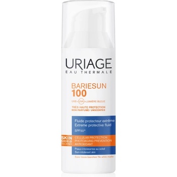 Uriage Bariésun 100 Extreme Protective Fluid SPF 50+ защитен флуид, за изключително чувствителна и нетолерантна кожа на лицето SPF 50+ 50ml
