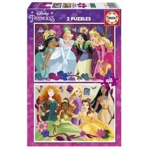 Educa Disney Princess puzzle 2x48pcs