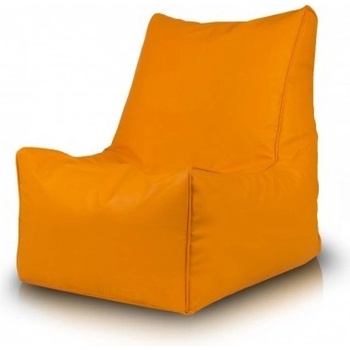 Ecopuf SOLID ekokoža E4 Oranžová