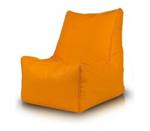 Ecopuf SOLID ekokoža E4 Oranžová