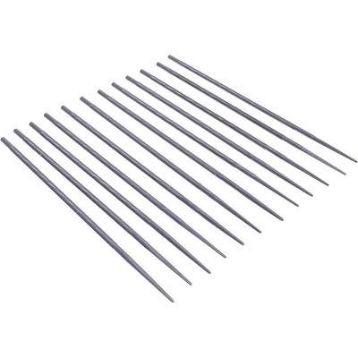 HS PARTS Okrúhly pilník 5,5 mm x 12 ks pre ostrenie pílových reťazí motorových elektrických a aku píl
