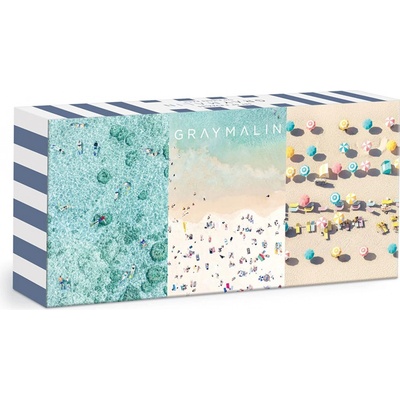 Galison Letecké zábery pláží 3 x 120 dielov