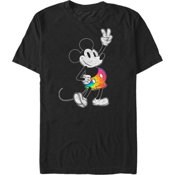 ZOOT. Fan Черна мъжка тениска Disney Classics Tie Dye Mickey Stroked ZOOT. Fan | Cheren | МЪЖЕ | L