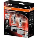 OSRAM Комплект от 2 LED автомобилни крушки NIGHT BREAKER SMART H8 PGJ19-1/7W/12V 6000K - Osram (OA0072)