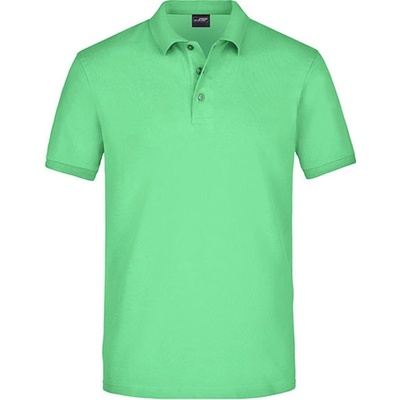 James & Nicholson Pánska polokošeľa JN710 lime Green