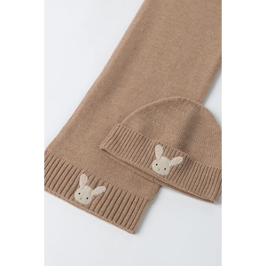 Donsje шапка за деца от вълна Evaran Merino Wool Hat Fluffy Bunny (4129701.92.128)