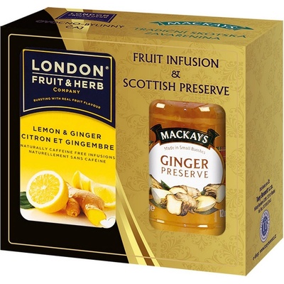 London Fruit & Herb Lemon & Ginger ovocno 20 x 2 g