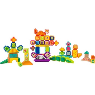 Small Foot Drevená stavebnica Safari