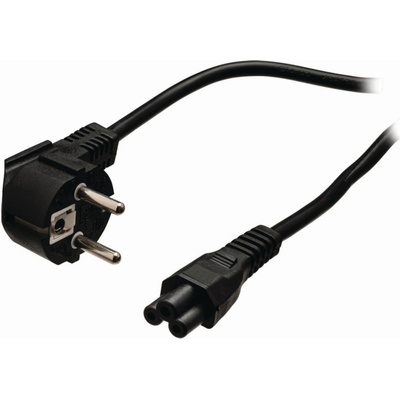 Nedis CEGB10100BK20 -| Úhlová zástrčka Schuko - IEC-320-C5 | 2 m | Černá barva