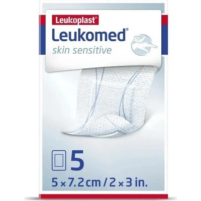 Leukomed Skin Sensitive - 5 x 7,2 cm—5ks