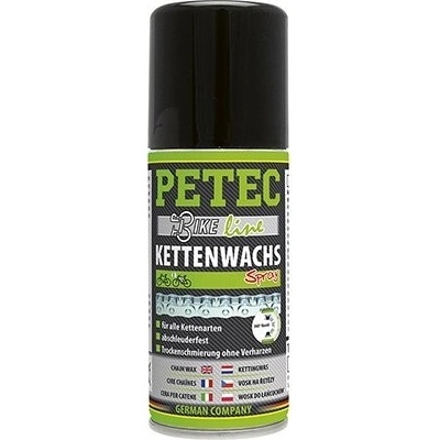 PETEC 70520 Vosk na dlouhodobé mazání řetězů, sprej 100 ml