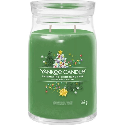 Yankee Candle Signature Shimmering Christmas Tree Tumbler 567g