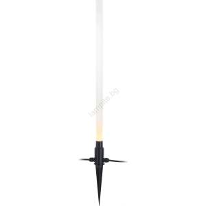 Markslöjd 107719 - LED външна лампа GARDEN24 LED/3W/24V 66 см IP44 черна/прозрачна (ML1704)