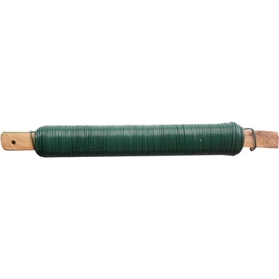 vázací drát dřev. zeleně lakovaný Rozměr: 0,9 mm x 30 m
