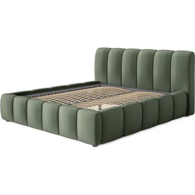 Sconto Sedrik s roštom fľašovo zelená