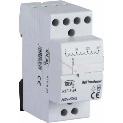 Zvonkový transformátor 220-240V/8,12,24VAC Kanlux KTF-8-24 23260