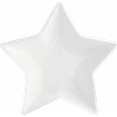 Altom Porcelánová miska Star biela 26 x 24,5 x 7,5 cm