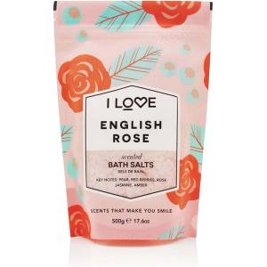 I Love Cosmetics English Rose Bath Salts 500 g