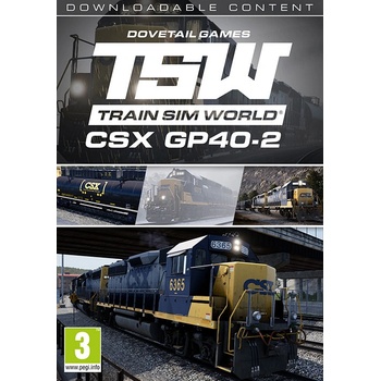 Dovetail Games TSW Train Sim World CSX GP40-2 Loco Add-On DLC (PC)