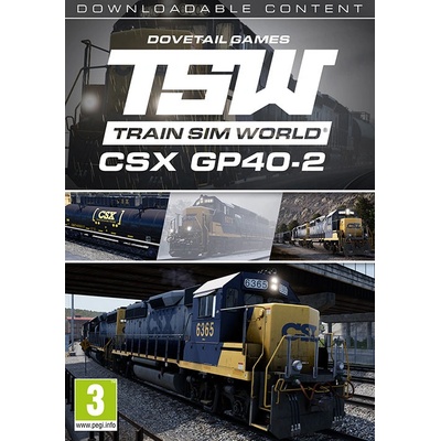 Dovetail Games TSW Train Sim World CSX GP40-2 Loco Add-On DLC (PC)