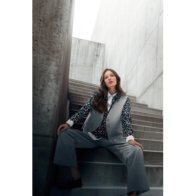 Moodo Елегантна сива жилетка Moodo Moodo | Siv | ЖЕНИ | M