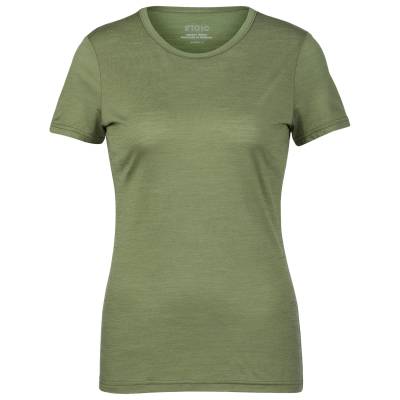 Дамска мериносова блуза Stoic Women's Merino145 NehrenSt. T-Shirt Merino shirt - Moss Green - размер 3XL (916-5656-0317)