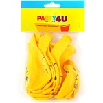 Party4U Smiley balloon 30 cm 10 pcs