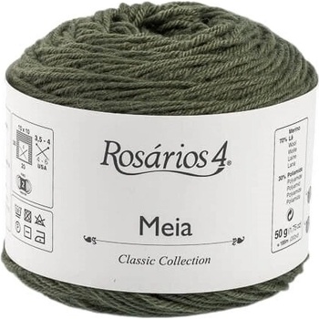 Rosários 4 Meia 17 Moss Плетива прежда (7081601701)