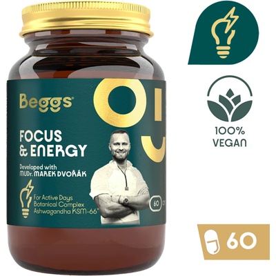 BEGGS Focus and Energy by Marek Dvorak 60 kapsúl