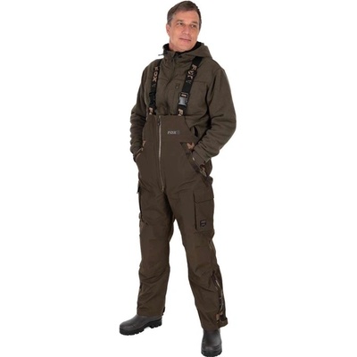 Fox Kalhoty RS25K Khaki Salopettes