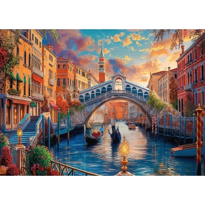 Dino - Puzzle Painted Venice - 1 000 piese