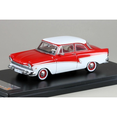 Premium X Ford Taunus 17M 1957 červená/bílá 1:43